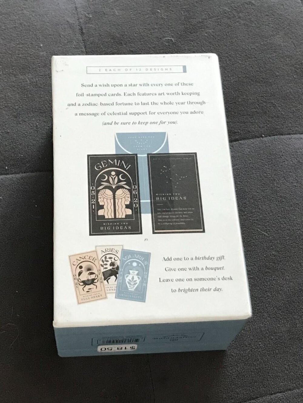 Cosmic Well Wishes Zodiac Cards NEW - Picture 2 of 13